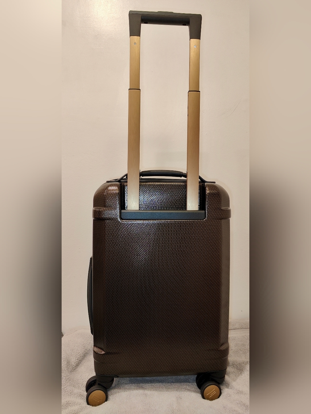NWT Hartmann Century Deluxe Expandable Carry-On Spinner - Bronze - Picture 3 of 16